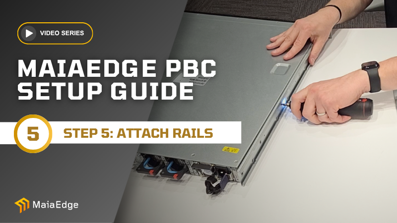 Step 5: Attach Side Rails to the Port Extender